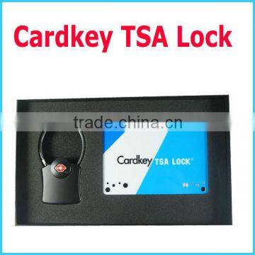 TSA cardkey TSA Cable Lock padlock card key lock