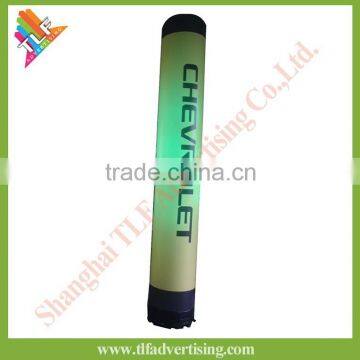 Advertising led inflatable tube pillar Cylinder