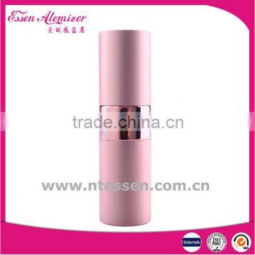 15ml Pink Aluminum Rotation Perfume Bottle