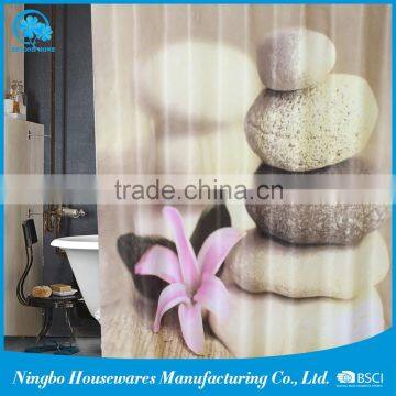 China Wholesale Custom bath shower curtain