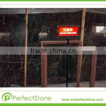 Beautiful classic Cloudy Emperador marble for marble medallion