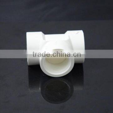 Plastic PVC Cross Tee Plastic Tee for Water Pipe System