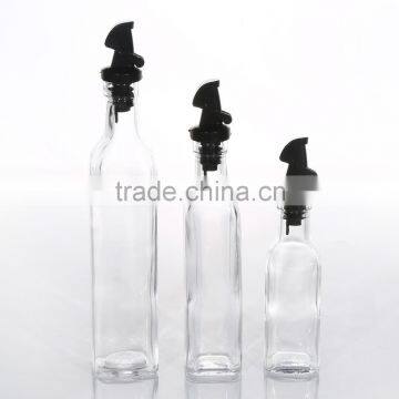 Wholesale Empty Transparent Glass Oil Bottle High Quality Olive Oil Bottle