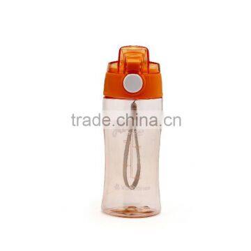 550ml Tritan material easy carry plastic water bottle