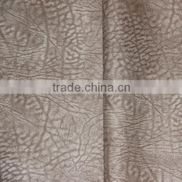 Embossed sofa fabrics and leather material for home sofa and chairs usage