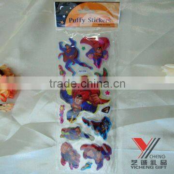 Superman Bubble Sticker Foam Sticker Eva Sticker
