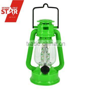 Battery Powered 16 LED Dimming Hurricane Lantern