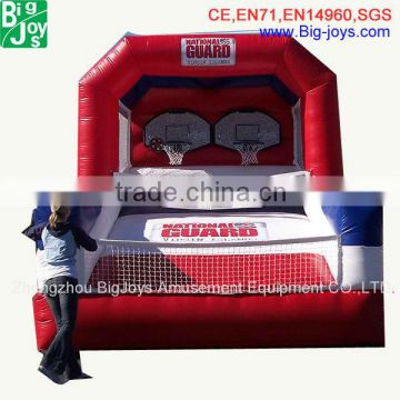 Portable outdoor basketball courts,inflatable basketball court for sale