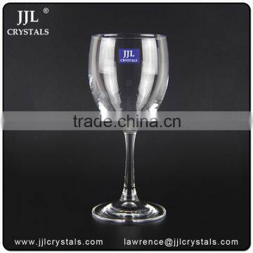 Hot Product Customized glass hygienic stemware , smoked stemware regular wholesale