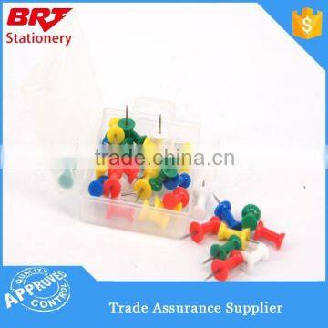 Assorted colored paper thumb tack for office