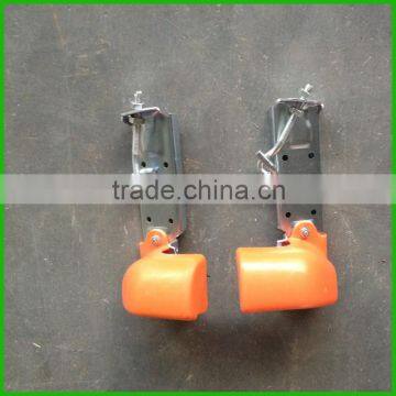 Cable break bottom device protection bracket