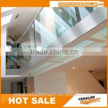 Most Popular Stainless Steel Railing with glass