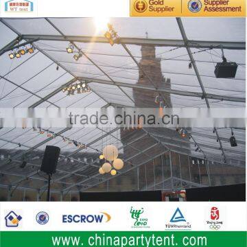 Large clear rooof party wedding transparent tent for sale