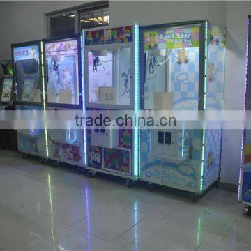Funny and Kis Like Most Arcade Catch Toy Crane With Taiwan Claw Claw Crane Machine for Sale Sticker Customrized Vending Machine photo-2