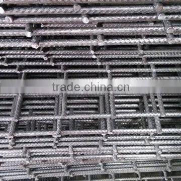 Galvanized steel reinforcing welded wire mesh panel