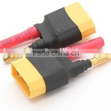 Hot sale RC adapter XT 60 to HXT4.0banana plug wireless adapter