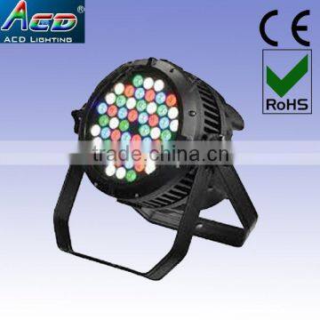 high power 48*3w RGBW/A led flood par light,led stage par light,led building light