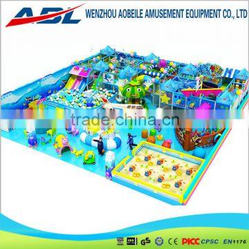 Factory Price Soft Playground Factory With Tunnel and Big Slide