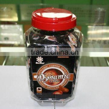 Dynamic coffee flavor hard candy in 1000g jar