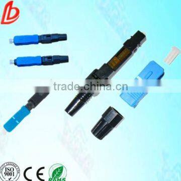 Pre-embedded FTTH SC/UPC/APC Fiber Optic Field Assembly Fast Connector