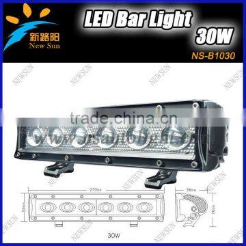 30w Ip 68 Led Work Light Bar,Auto Led Lightbar With High Performance