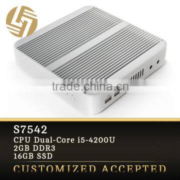 Wholesale i5 Dual core Turbo Boost 2.60GHz 2G ram SSD power supply pc