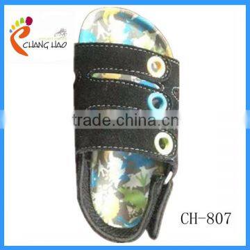 2014 boys leather slipper