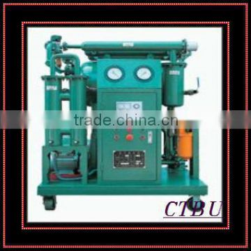 High voltage insulation oil filtering machine