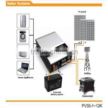 Hybird solar inverter 8kw 10kw 12kw pure sine wave inverter