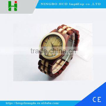 New model eco-friendly wooden watch wrist watches with custom logo