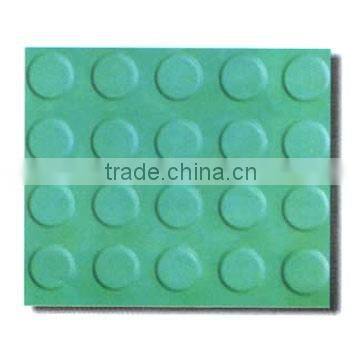 round button rubber mat