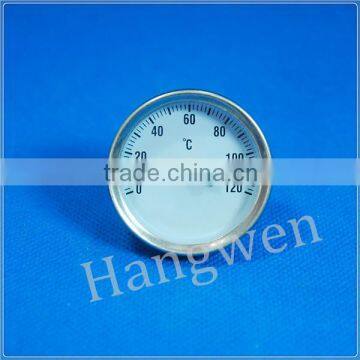 40mm small Boiler Pipe Bimetal thermometer