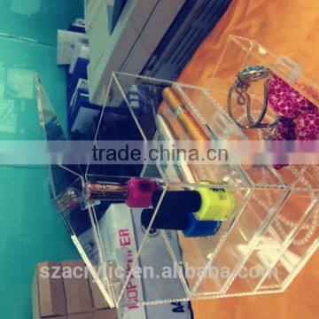 Acrylic Cosmetic Organizer With Drawers photo-3