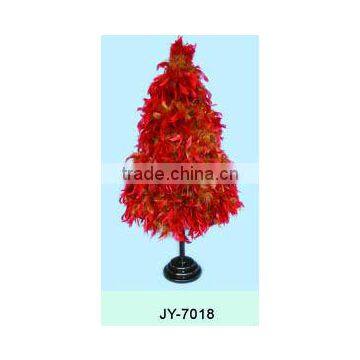 Taizhou Lucky Arts New Design Top Quality Feather Christmas Tree