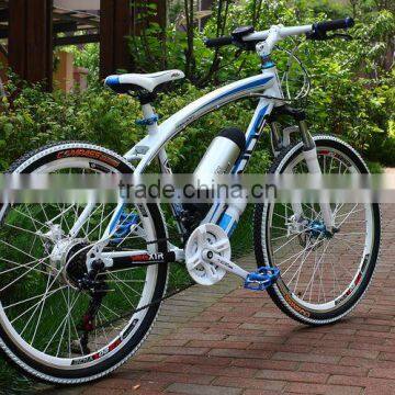 Mountain style electric bikes with fashion design for Russian market