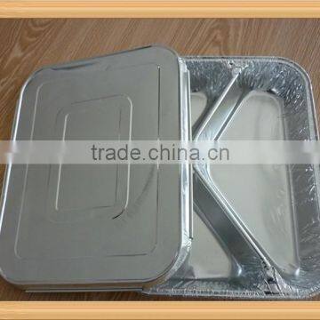 Rectangular Disposable Catering Aluminum Foil Container Lid photo-2