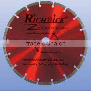 hot pressed segment diamond cutting blade