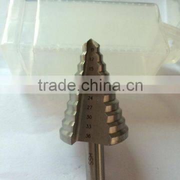 High Performance Straight Flute HSS Step Drill