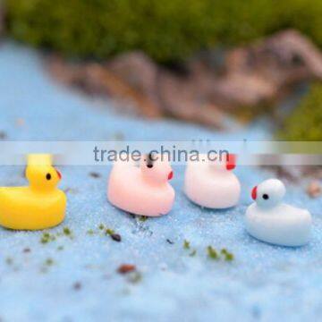 {] Resin Flatback Flat Back Cabochon Kawaii DIY Resin Craft Decoration Yellow Duck Fairy Garden{] Fairy Miniature Duck Figurines photo-3