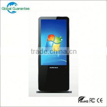 Floor standing 22 inch network lcd digital signage android with global guarantee