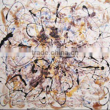 Handmade abstract art painting