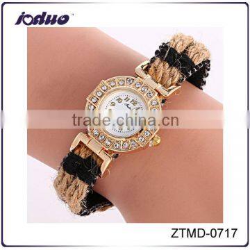 Wholesale 2016 Lady Fashion Special Two Colors Cord Watches