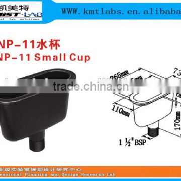 Small Size Acid & Alkali Resistant Polypropylene Lab Water Sink With PP Bottle Trap