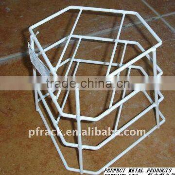 Plastic coated decorative wire mesh baskets P-0701