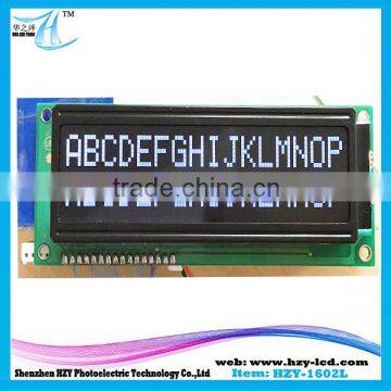 122.0*44.0 mm LCD Character More Economical Provider 16x2 lcd display modules