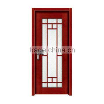 Modern Glazed Wooden Door Panel Wooden Door