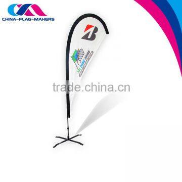 Cheap Open Decoration Polyester Print Beach Banner Flag photo-4