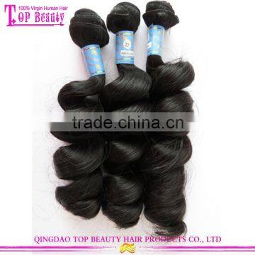 2016 Best Selling Indian Hair Extension Unprocessed Raw Virgin Human Hair Extension Loose Wave Virgin Hair Extension photo-2