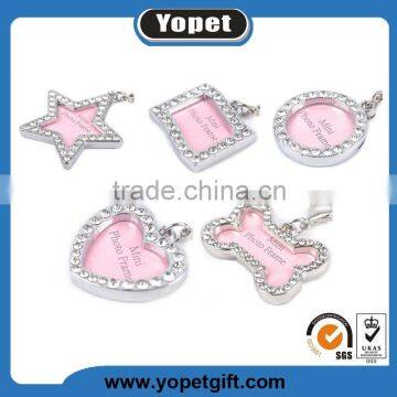 Pink Color Crystal Dog Tag Laser Engraving Machine photo-3