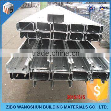 Galvanized C type channel steel Purlin